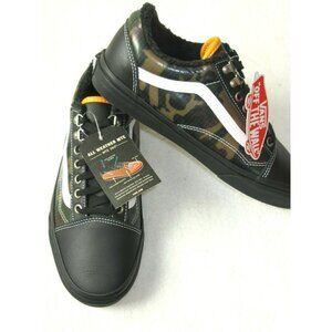 Vans Mens Old Skool MTE All Weather Skate Shoes Black Camouflage Sizes NIB
